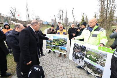 İBB Başkan Vekili Nuri Aslan Yakuplu Kent Ormanını Ziyaret Etti