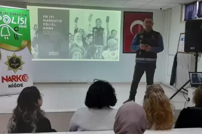 Niğde'de uyuşturucu kullanımını önlemeye yönelik bilgilendirme yapıldı