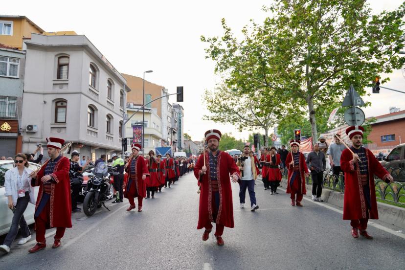FETİH KORTEJİ TARİHİ YARIMADA’DA YÜRÜYOR