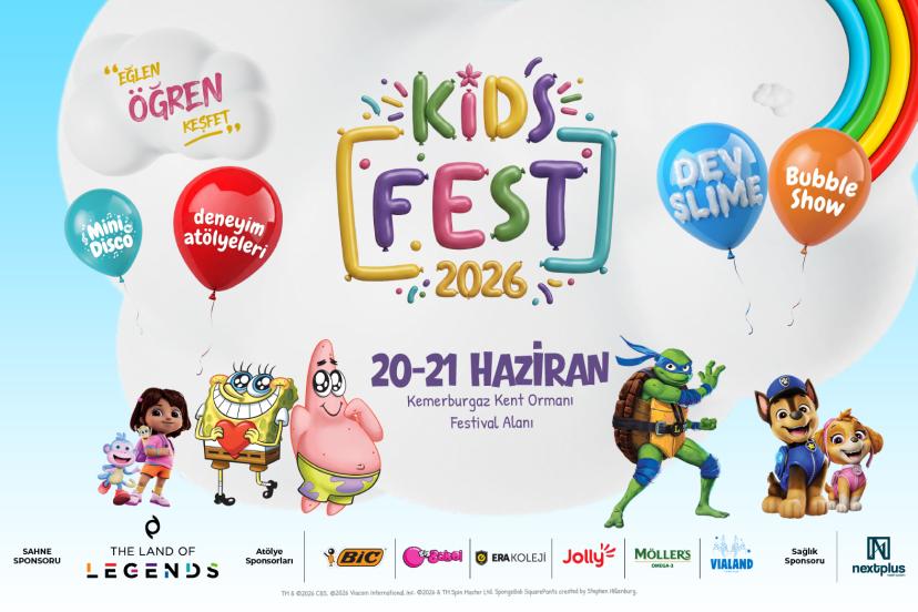 Türkiye’nin Yeni Nesil Çocuk Festivali İçin Geri Sayım Sona Erdi