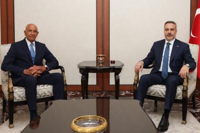Dışişleri Bakanı Fidan, ABD Büyükelçisi Barrack'ı kabul etti